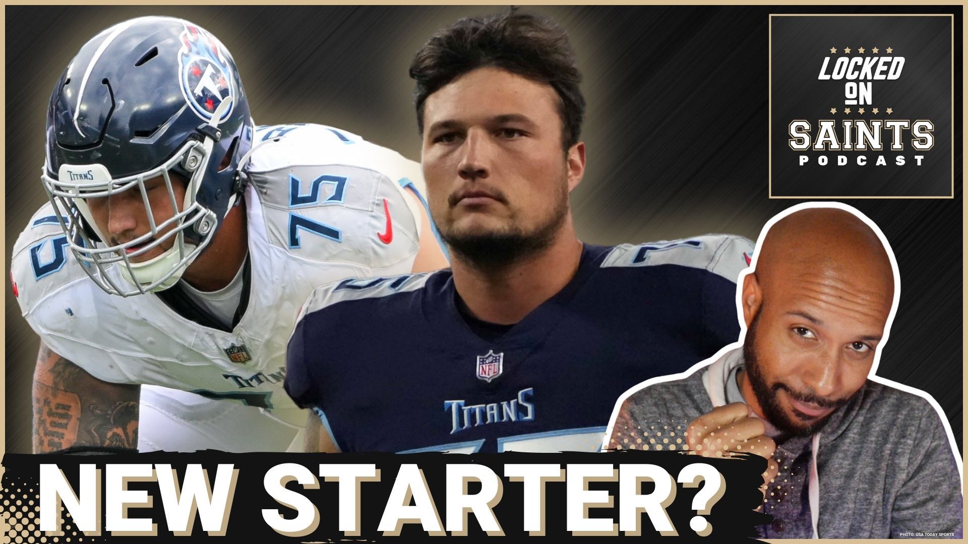 The New Orleans Saints are shaking up their offensive line with the signing of Dillon Radunz from the Tennessee Titans.