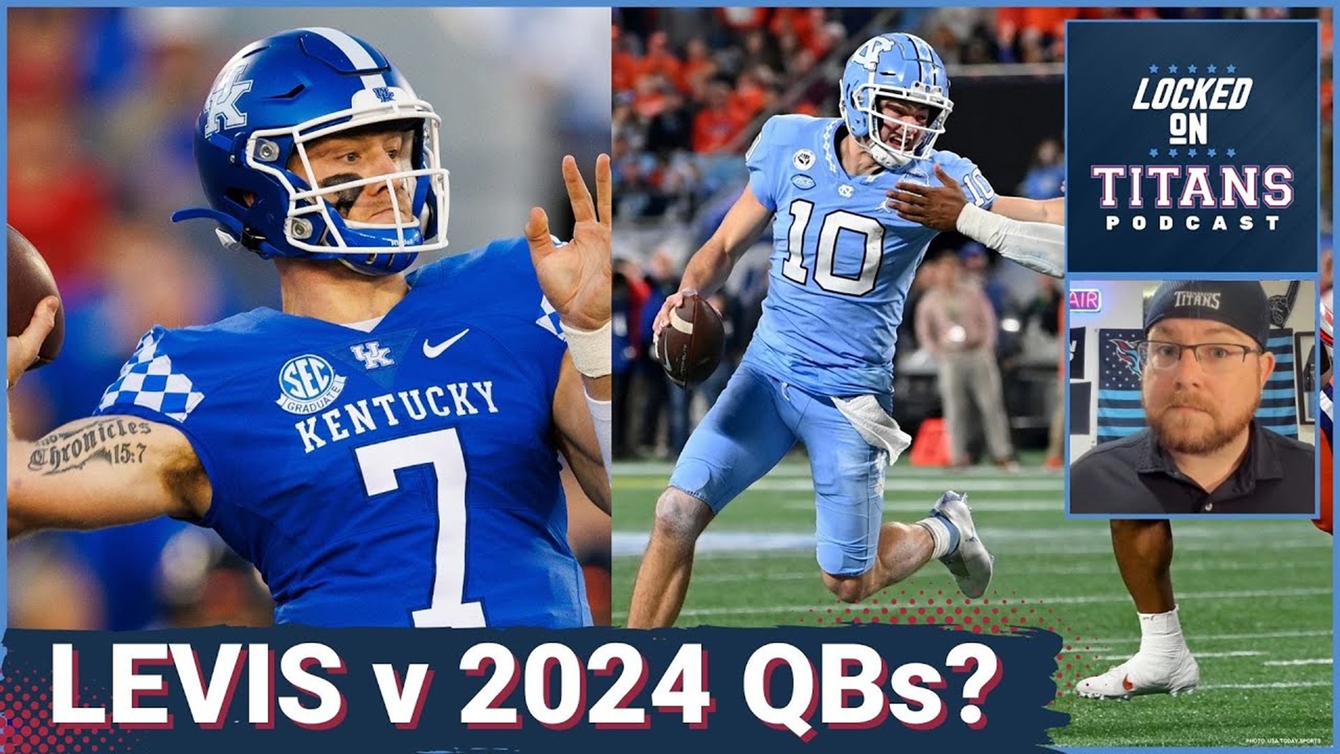 Tennessee Titans 2024 Mock Draft: Levis or '24 QBs, Edge or OL, WR Options  After Harrison Jr.