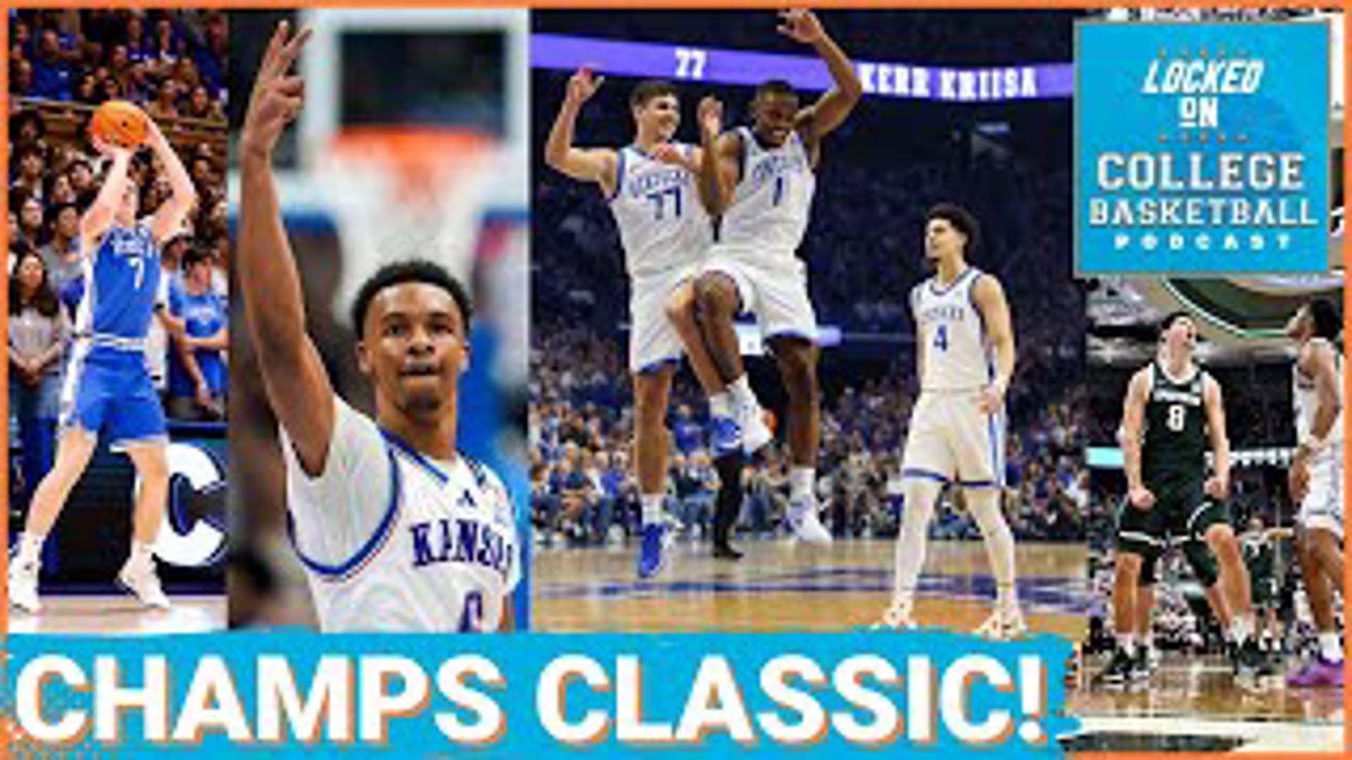 Can the Michigan State Spartans outshine the Kansas Jayhawks in the Champions Classic? Will the Duke Blue Devils dominate the Kentucky Wildcats?