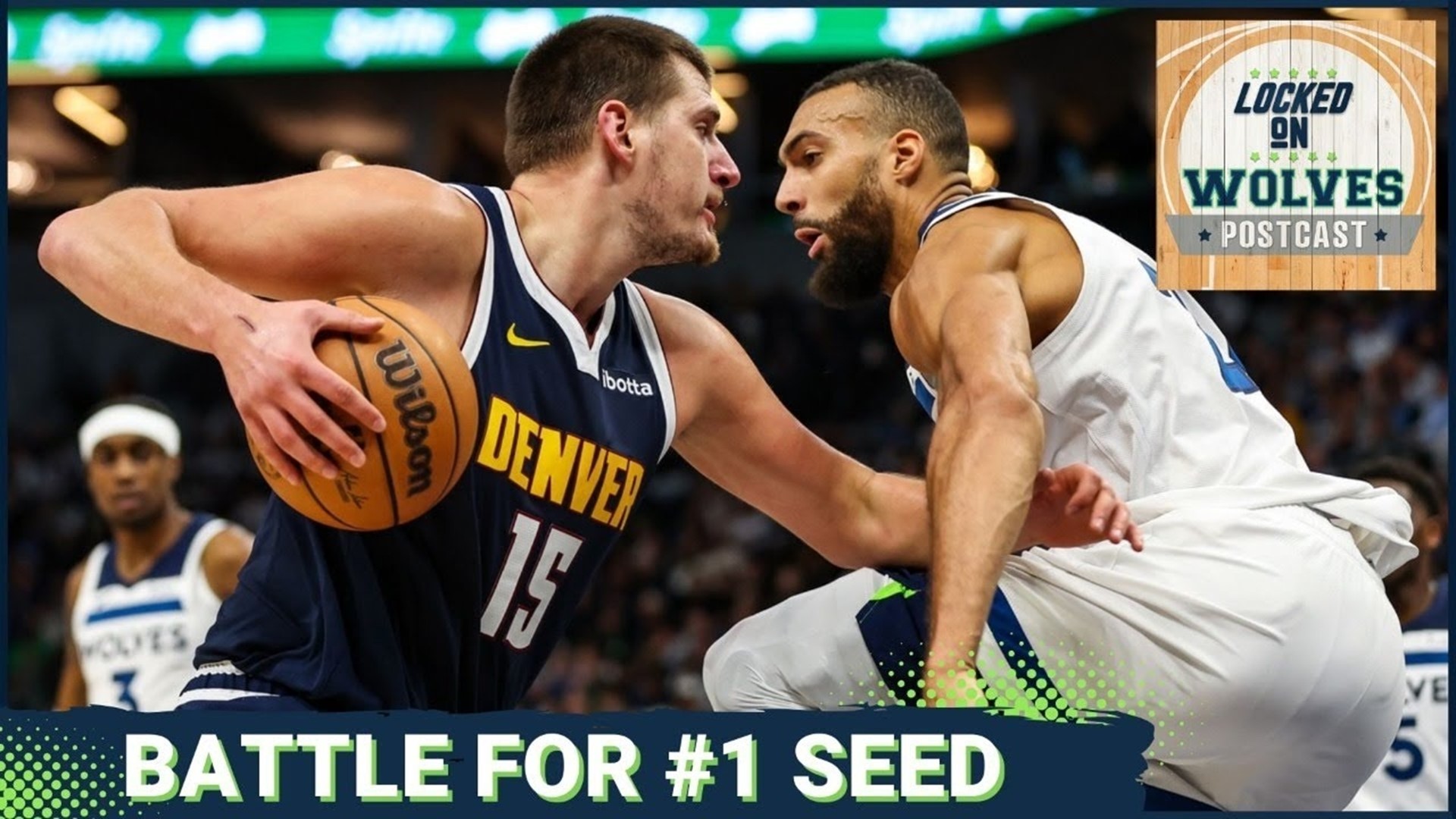 The Minnesota Timberwolves travel to Denver and shock the Nuggets 111-98 to regain the top seed in the Western Conference.