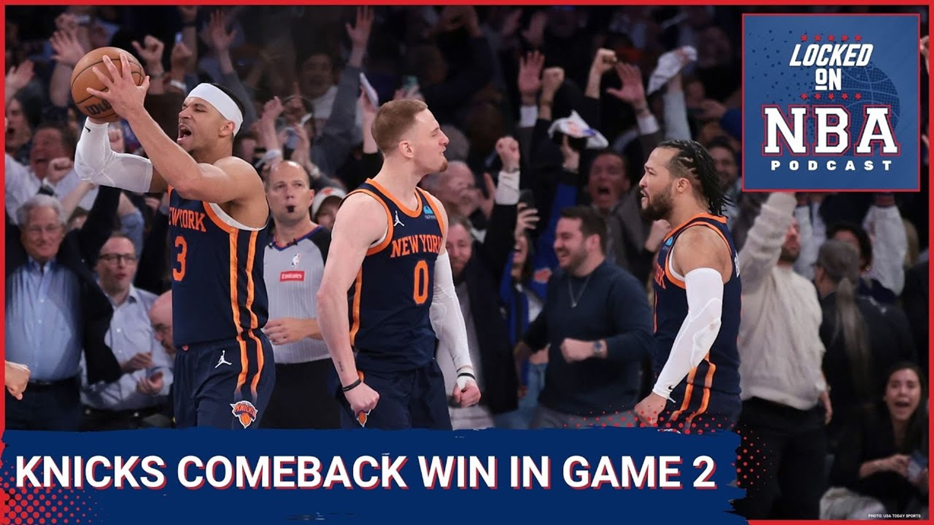 David Ramil and Rylan Stiles break down all of the playoff action around the NBA, as the Knicks staging a furious comeback to take a 2-0 lead