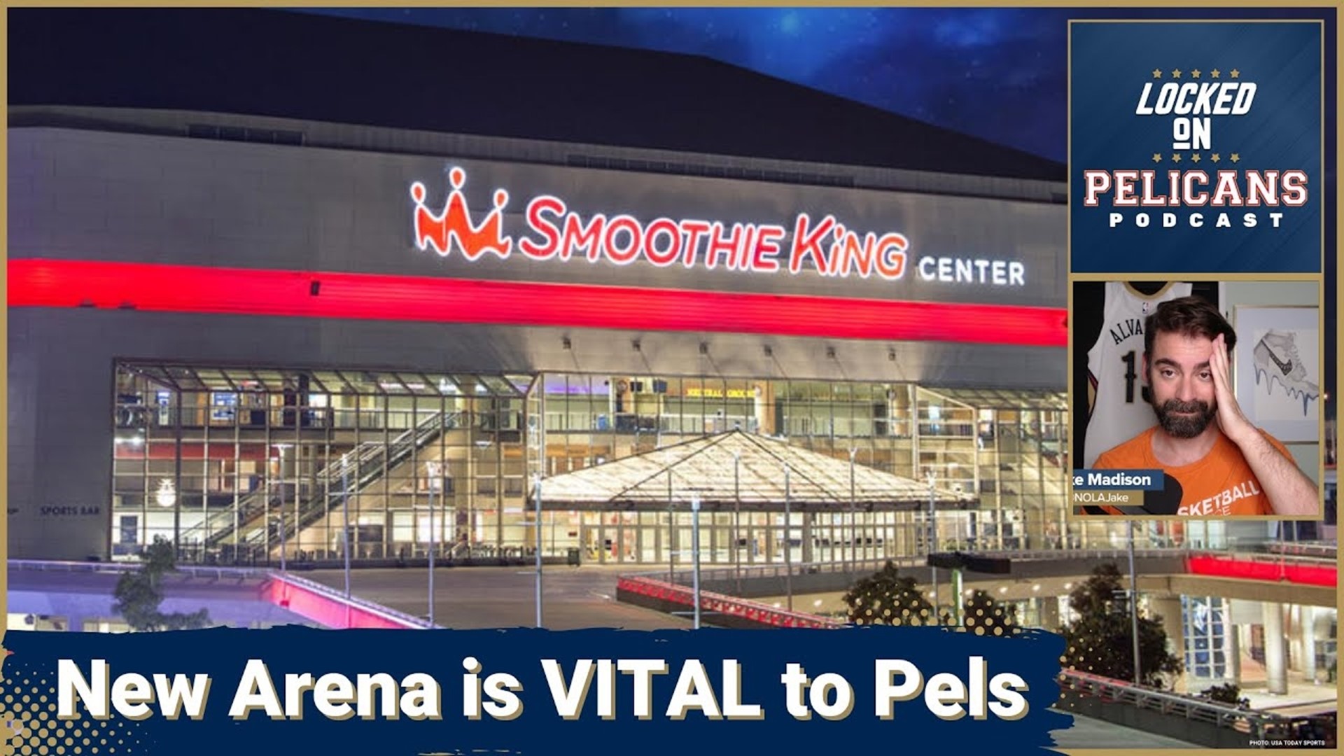 If you want the Pelicans to stay in New Orleans then you better hope they get a new arena sooner rather than later.