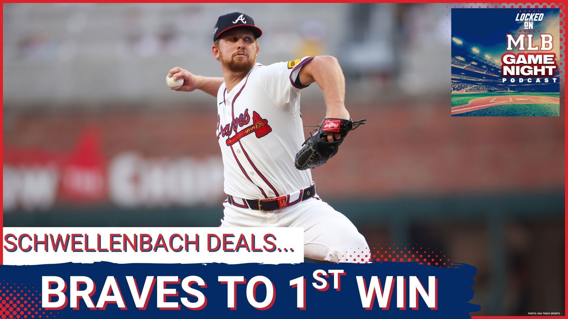 The Atlanta Braves finally get in the win column behind Spencer Schwellenbach's eight scoreless innings, while the Padres & Dodgers lost for first time this season.
