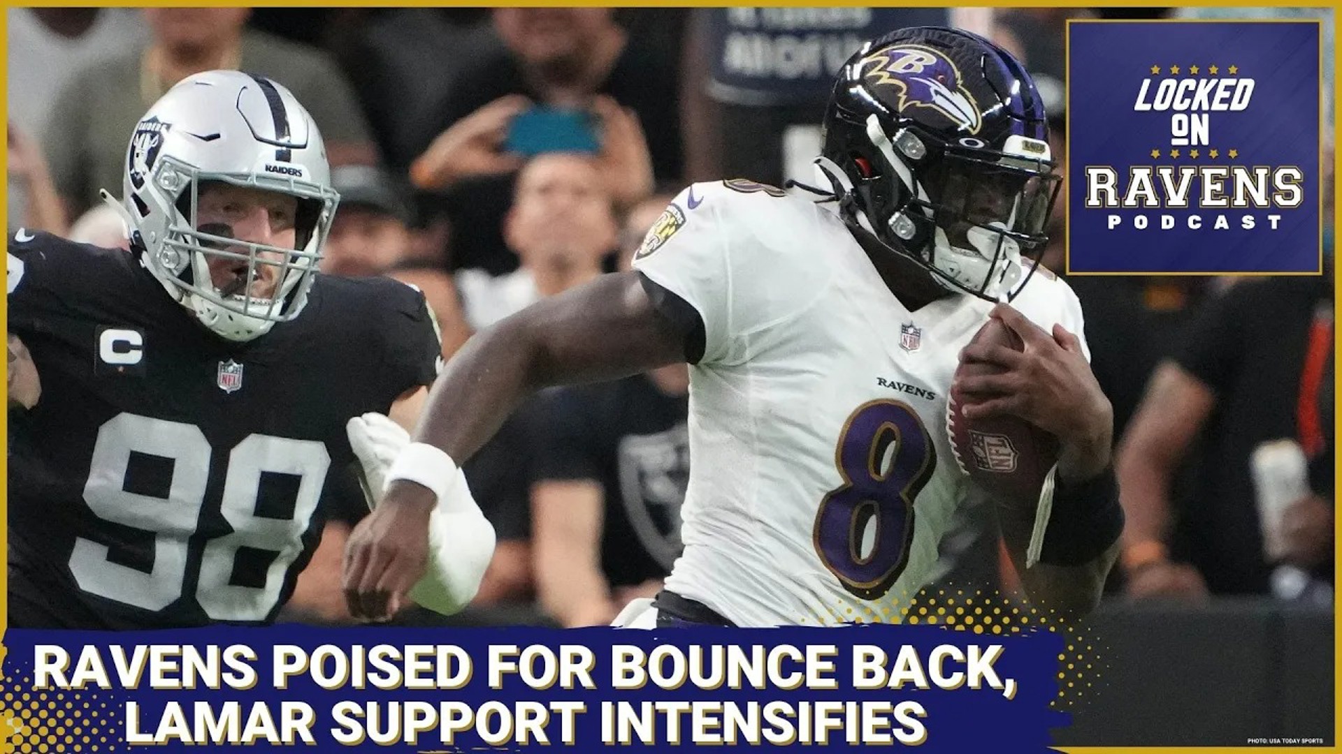 We look at the Baltimore Ravens being poised for a Week 2 bounce back against the Las Vegas Raiders, discussing what they need to do to win the game and more.