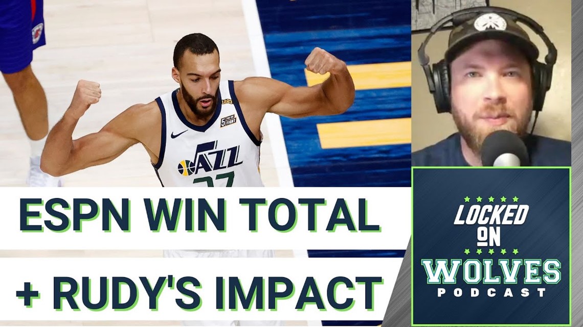 Rudy Gobert Season Preview + Timberwolves' win total projection at ESPN