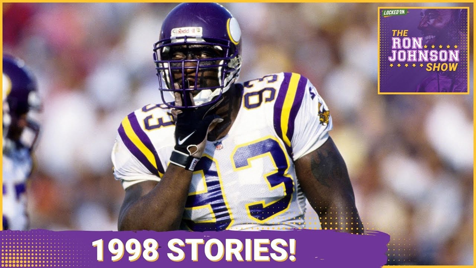 EPIC 1998 Minnesota Vikings Stories With Former First-Rounder Duane Clemons - The Ron Johnson Show