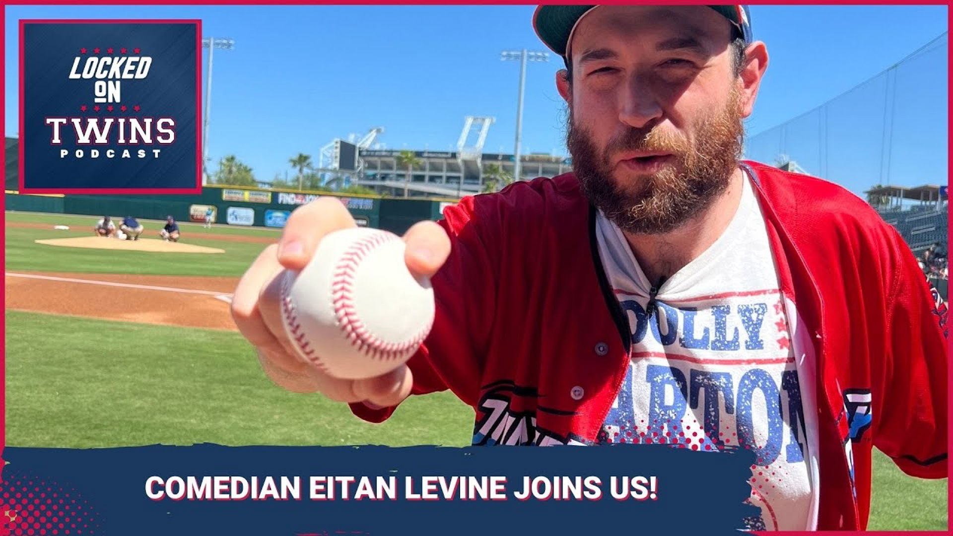 Twins Welcome Comedian Eitan Levine to Target Field in Pursuit of Guinness World Record