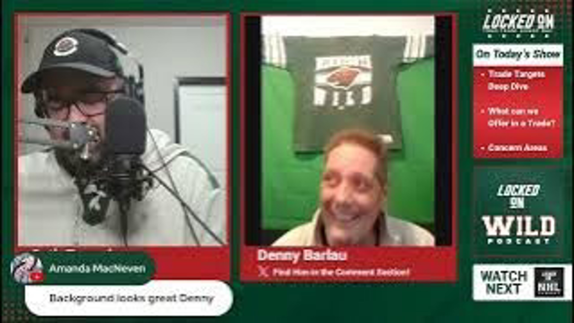 Denny breaks down his top trade targets for the Minnesota Wild and we answer your questions!