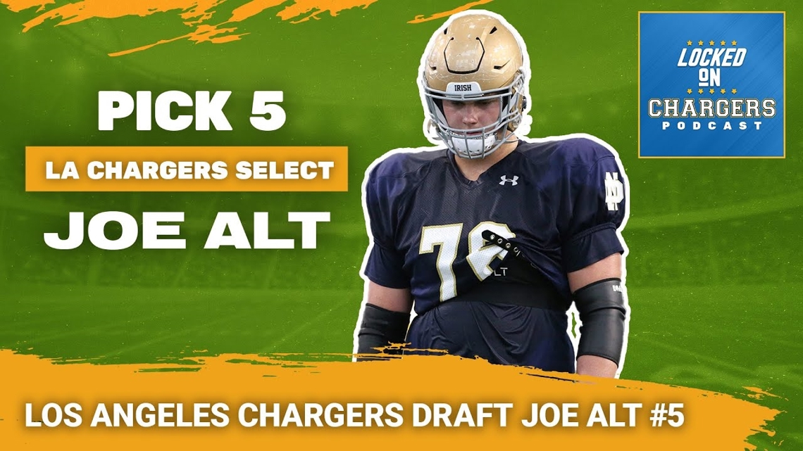 Los Angeles Chargers Pick Joe Alt 2024 NFL Draft Coverage