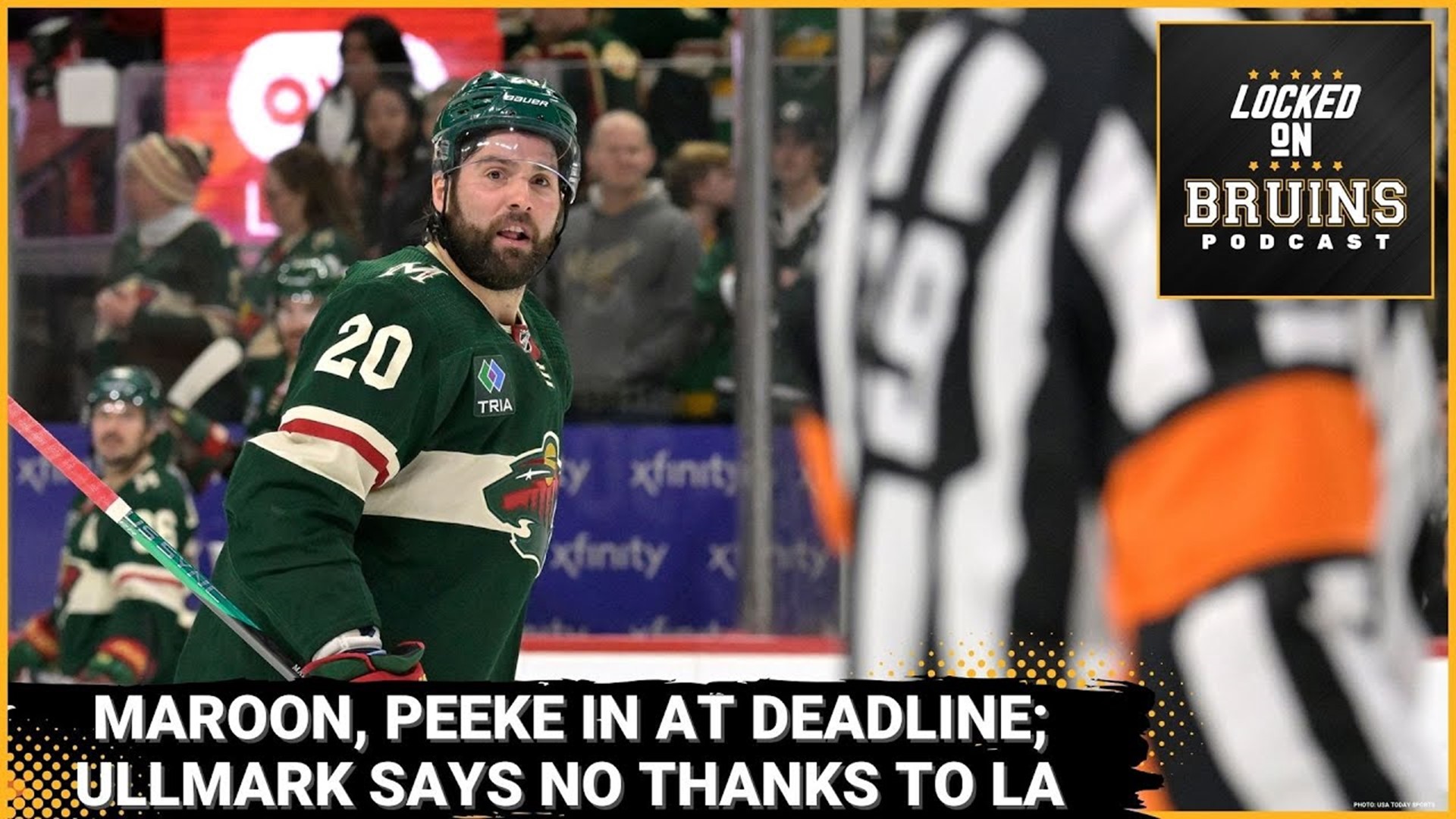 Ullmark reportedly nixes deal to LA; Bruins add Maroon, Peeke before NHL trade deadline