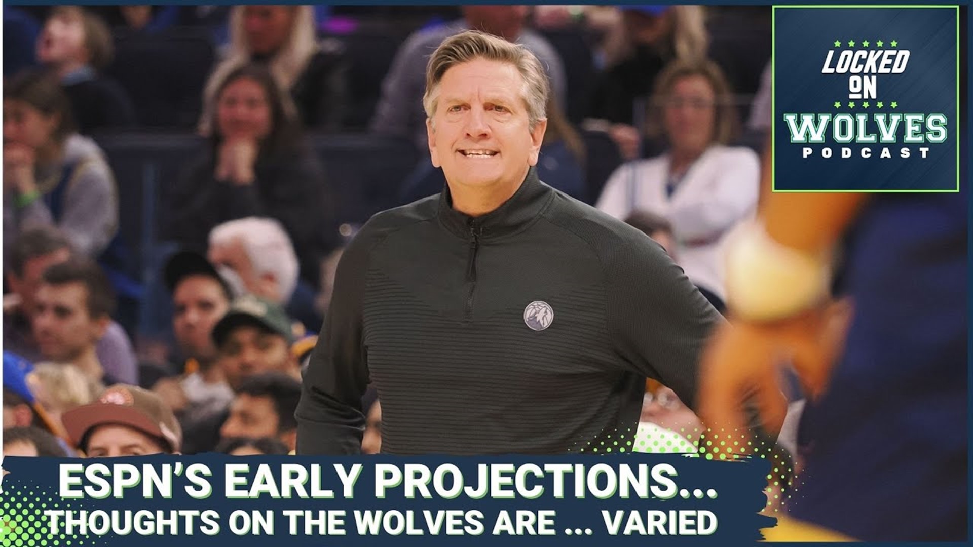 The Timberwolves takes are surprising in early win total projections and predictions at ESPN
