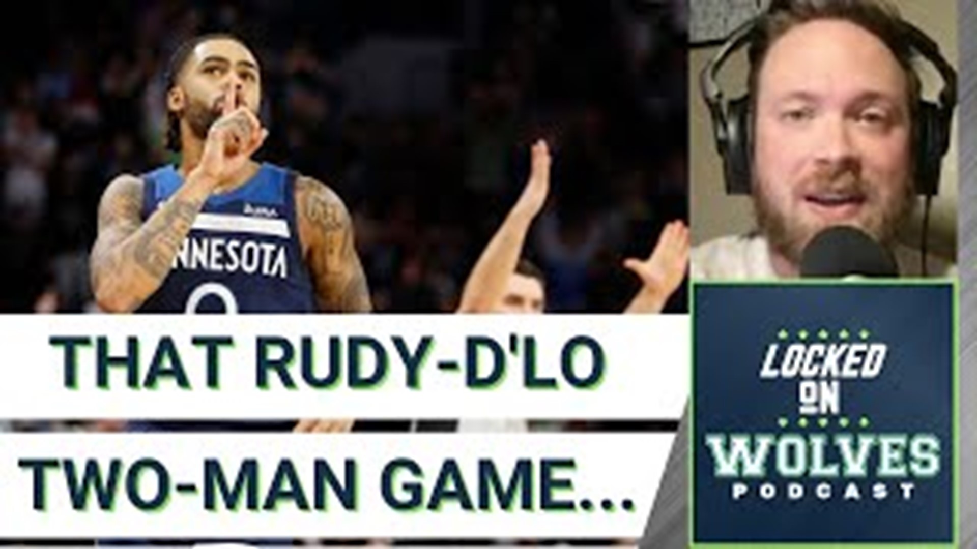 The Timberwolves' Rudy Gobert + D'Angelo Russell two-man game will be unstoppable