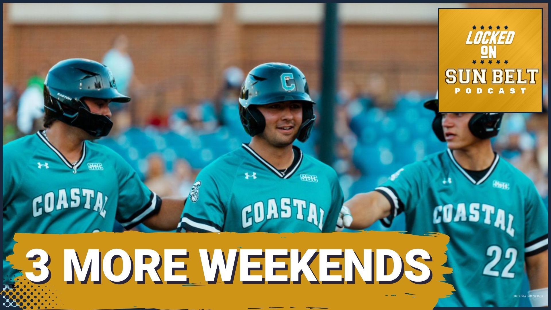 With three weekends left in the regular season, the Sun Belt Conference standings are heating up.