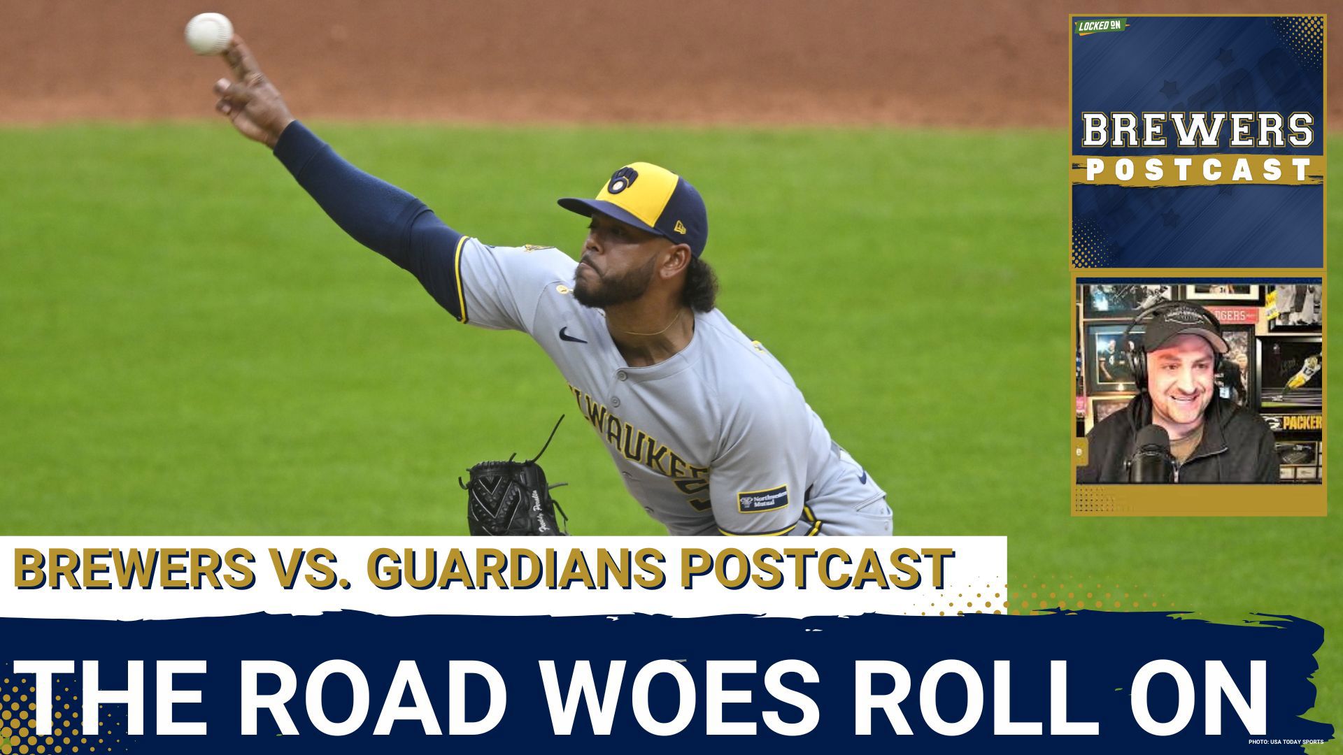 The road woes continued on for the Milwaukee Brewers in Cleveland as they fall to the Guardians in game 1 of their 3-game series.