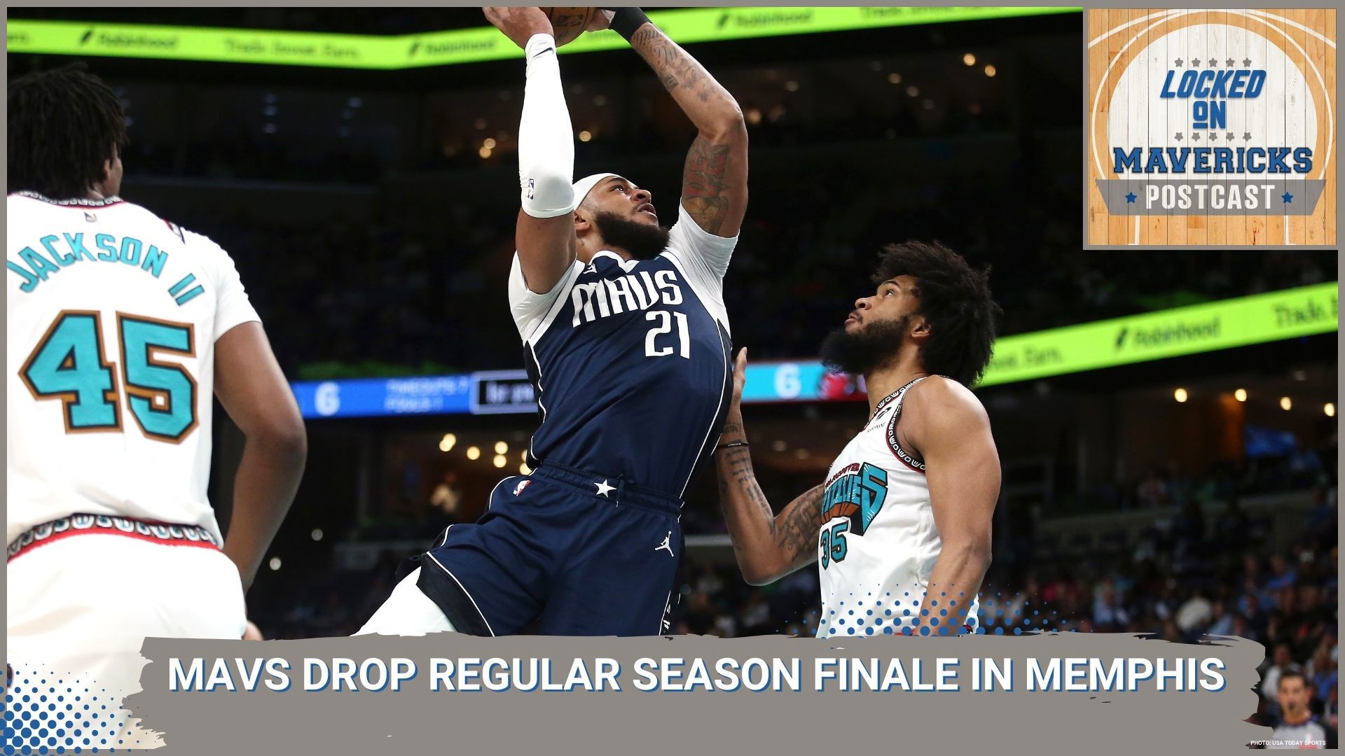 The short-handed Mavs were blown out by the Grizzlies in Memphis 132-97. Daniel Gafford led the Mavs with 20 points & 7 rebounds.