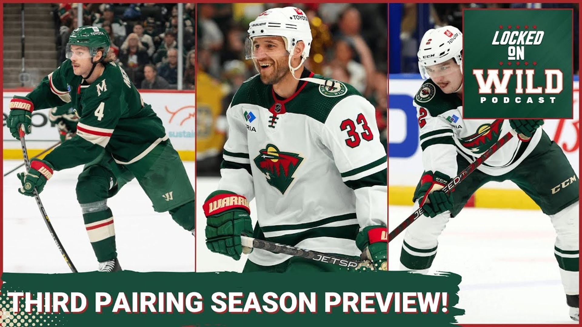 On today's episode of Locked on Wild, we discuss expectations for the 3rd defensive pairing combination of Jon Merrill, Calen Addison and Alex Goligoski.