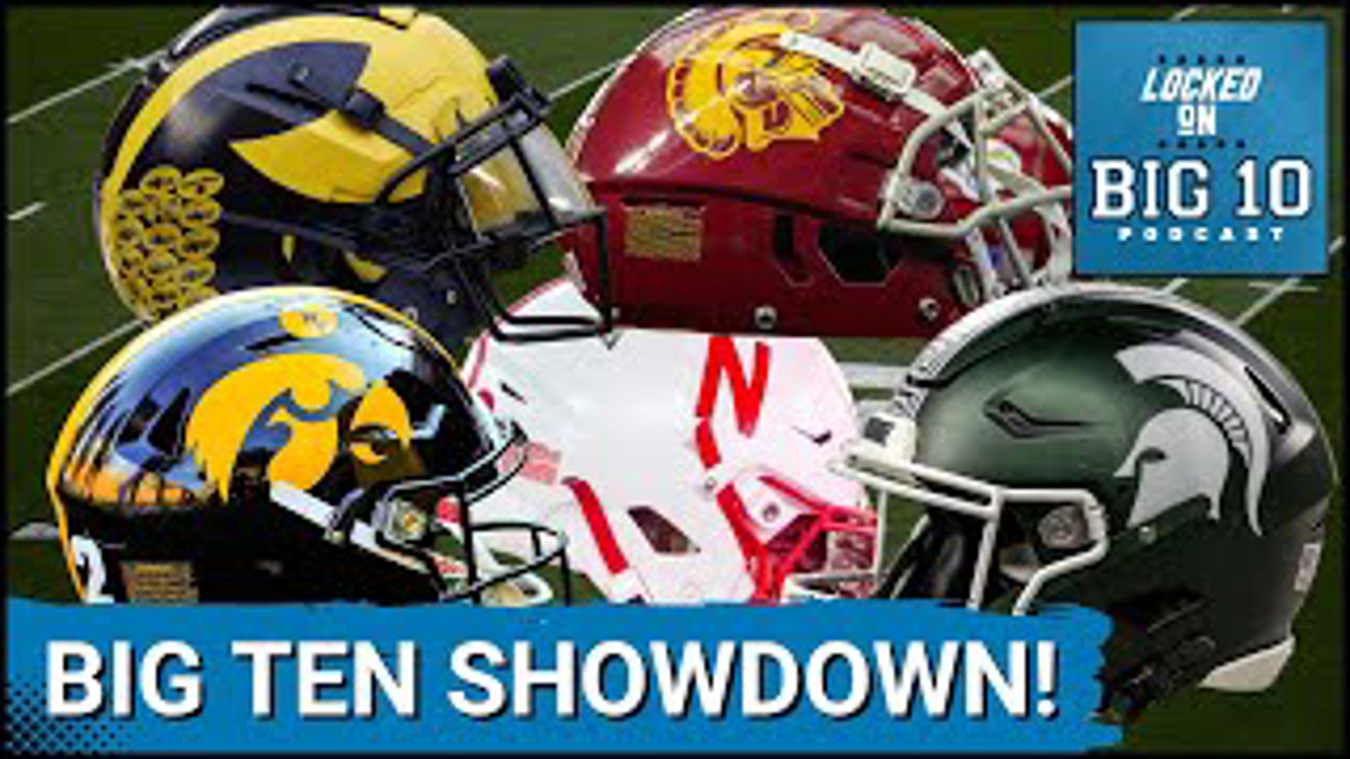 Two separate Big Ten games feature ranked vs ranked teams as the Big Ten college football schedule heats up.  Friday night features #24 ranked Illinois/#22 Nebraska