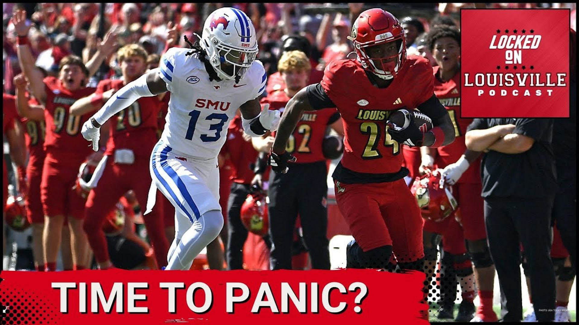 Is it time to panic after Louisville football's loss to SMU Mustangs? Louisville Cardinals Podcast