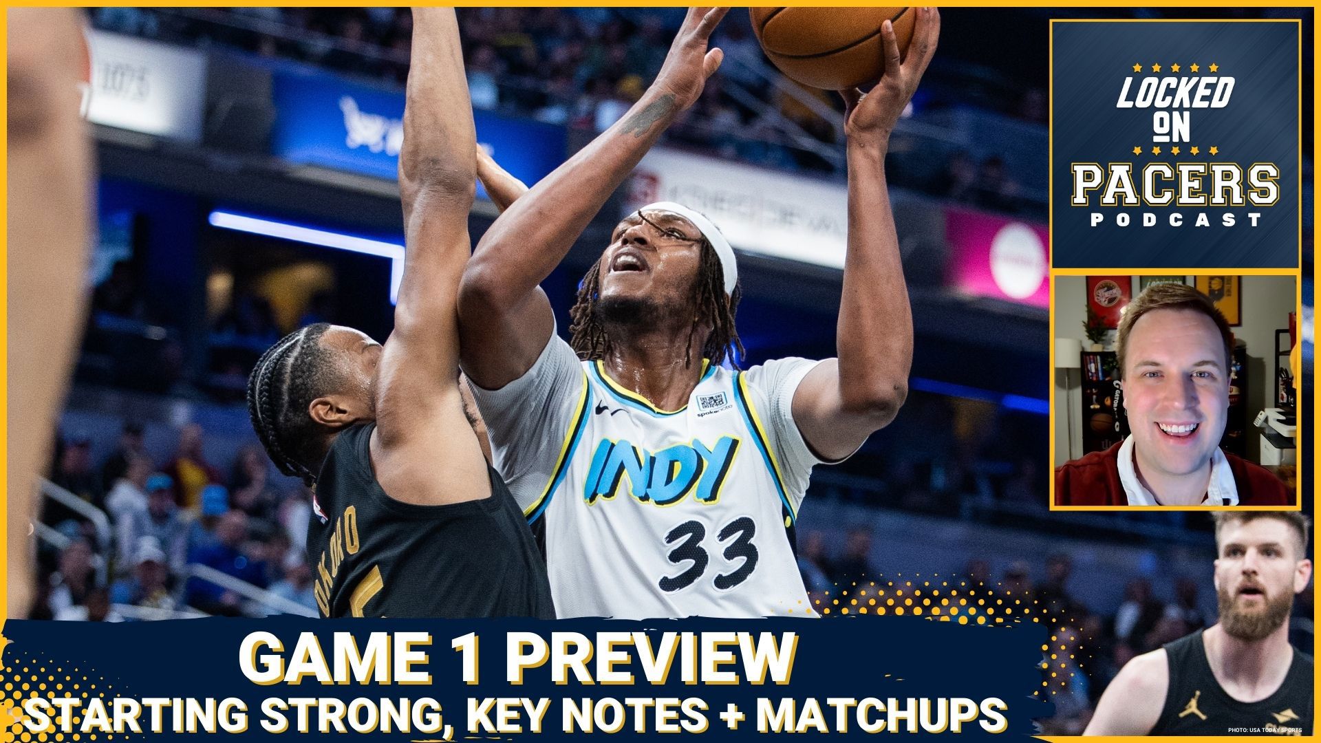 Game 1 of the Indiana Pacers second-round series vs the Cleveland Cavaliers is tonight. What are the important factors for Game 1? How will the Pacers focus?