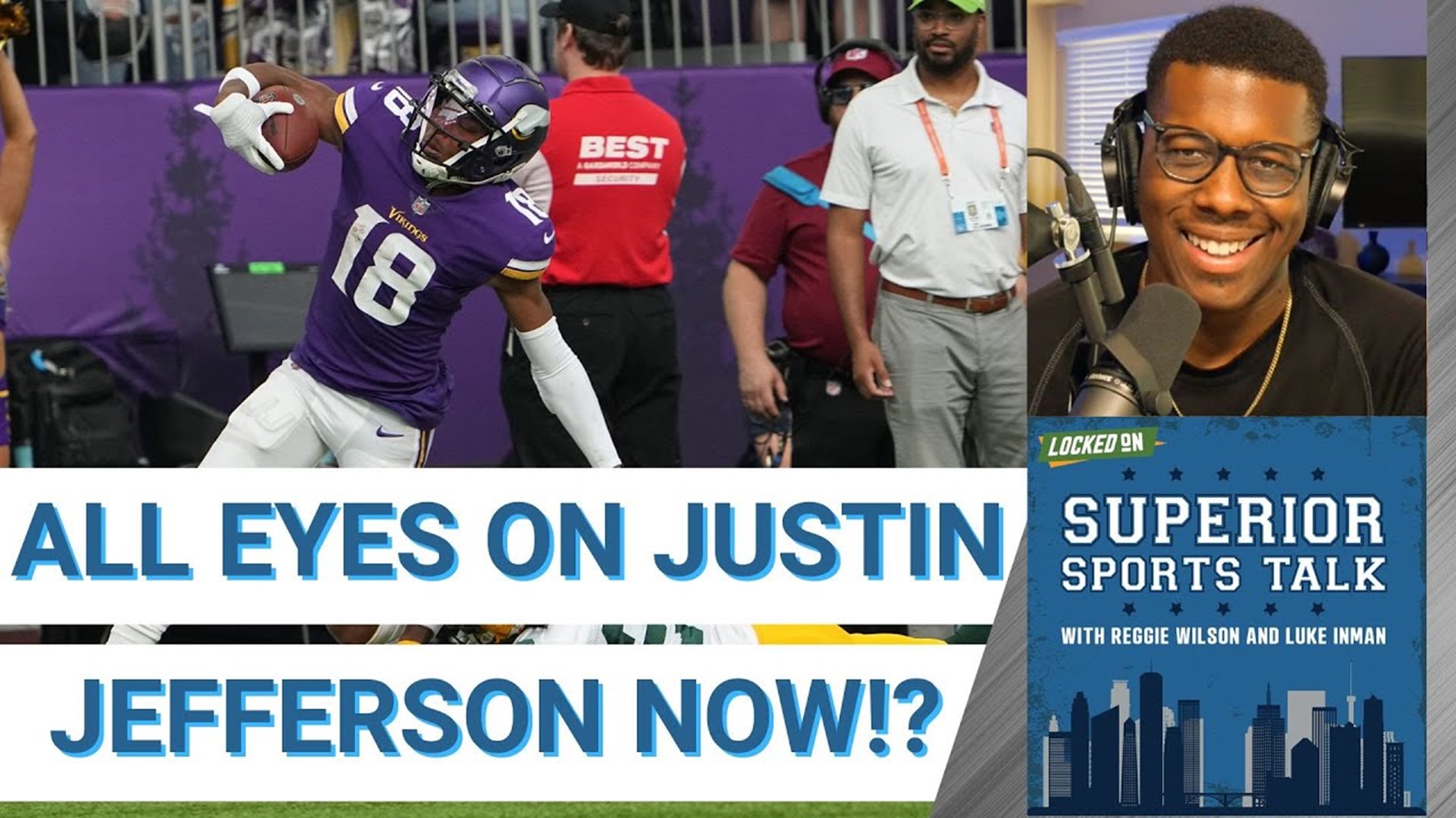 Justin Jefferson Receives National Praise & Keys To Containing Jalen Hurts | Superior Sports Talk