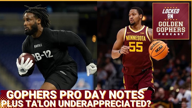 Minnesota Vikings were Extremely Present at the Gophers Pro Day. Plus Ta'Lon Cooper Leaving?