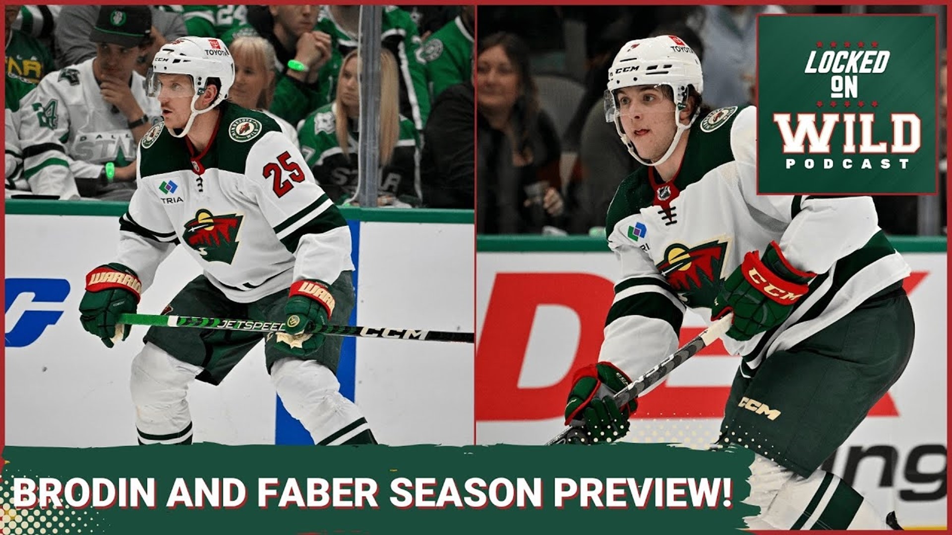 On today's episode of Locked on Wild, we preview the 2023-24 season for Jonas Brodin and Brock Faber.
