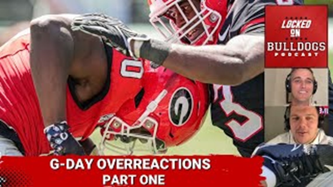 Football fans overreact to the UGA Spring Game GDAY Part 1