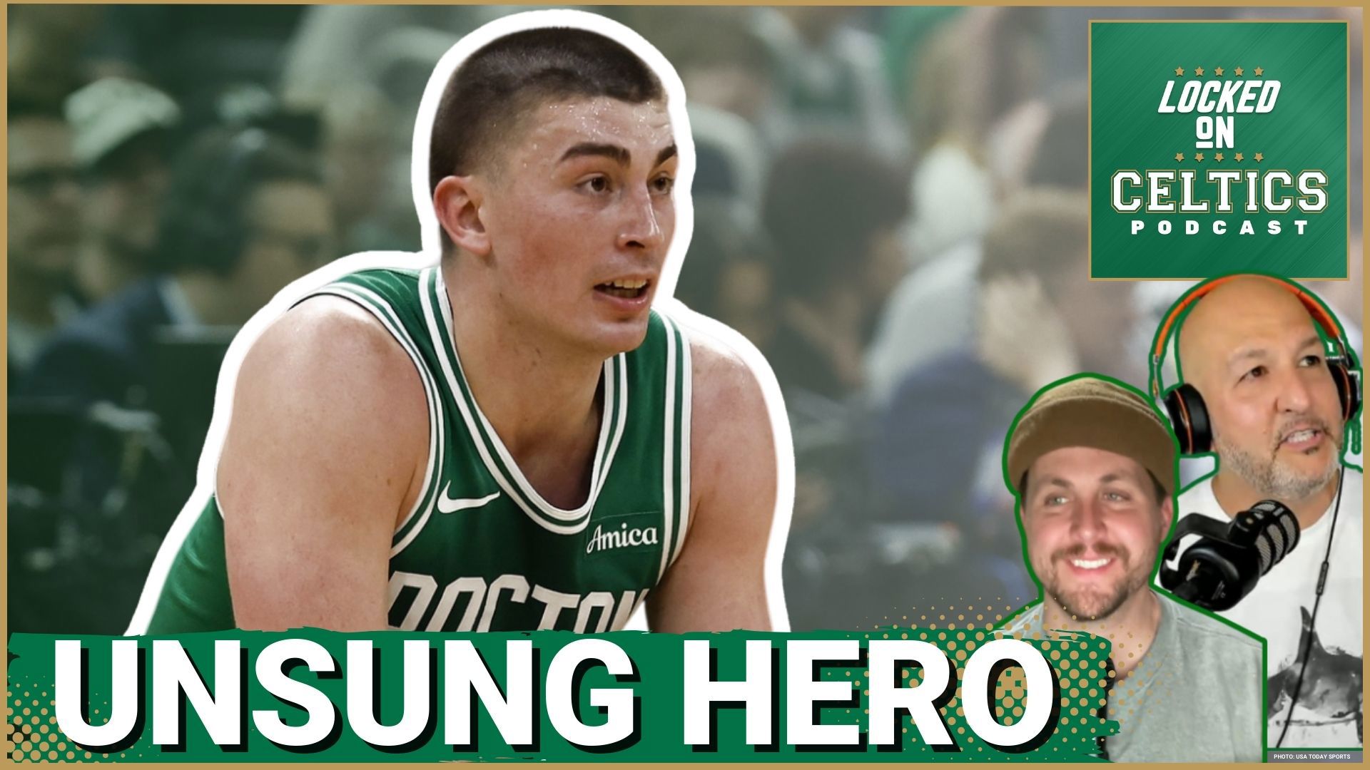 The Celtics wrap up their series against Orlando, discussing unsung heroes, interesting stats, and potential second-round opponents, and Jayson Tatum.