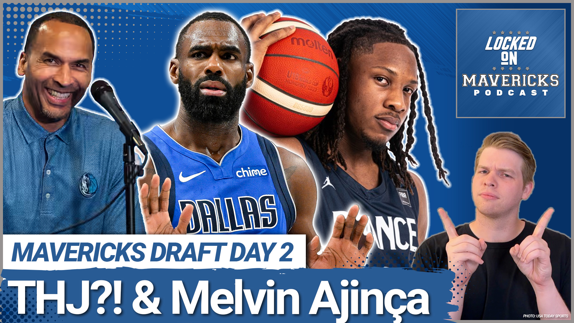 Nick Angstadt explains why the Dallas Mavericks haven't traded Tim Hardaway Jr. yet and the Mavs new draft pick Melvin Ajinça is.