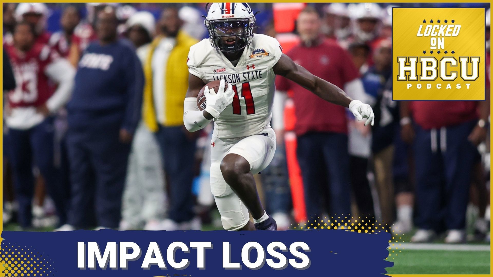 Jackson State loses one of their lead receivers, but keeps their biggest transfer portal addition after he re-entered the portal. These moves cancel out