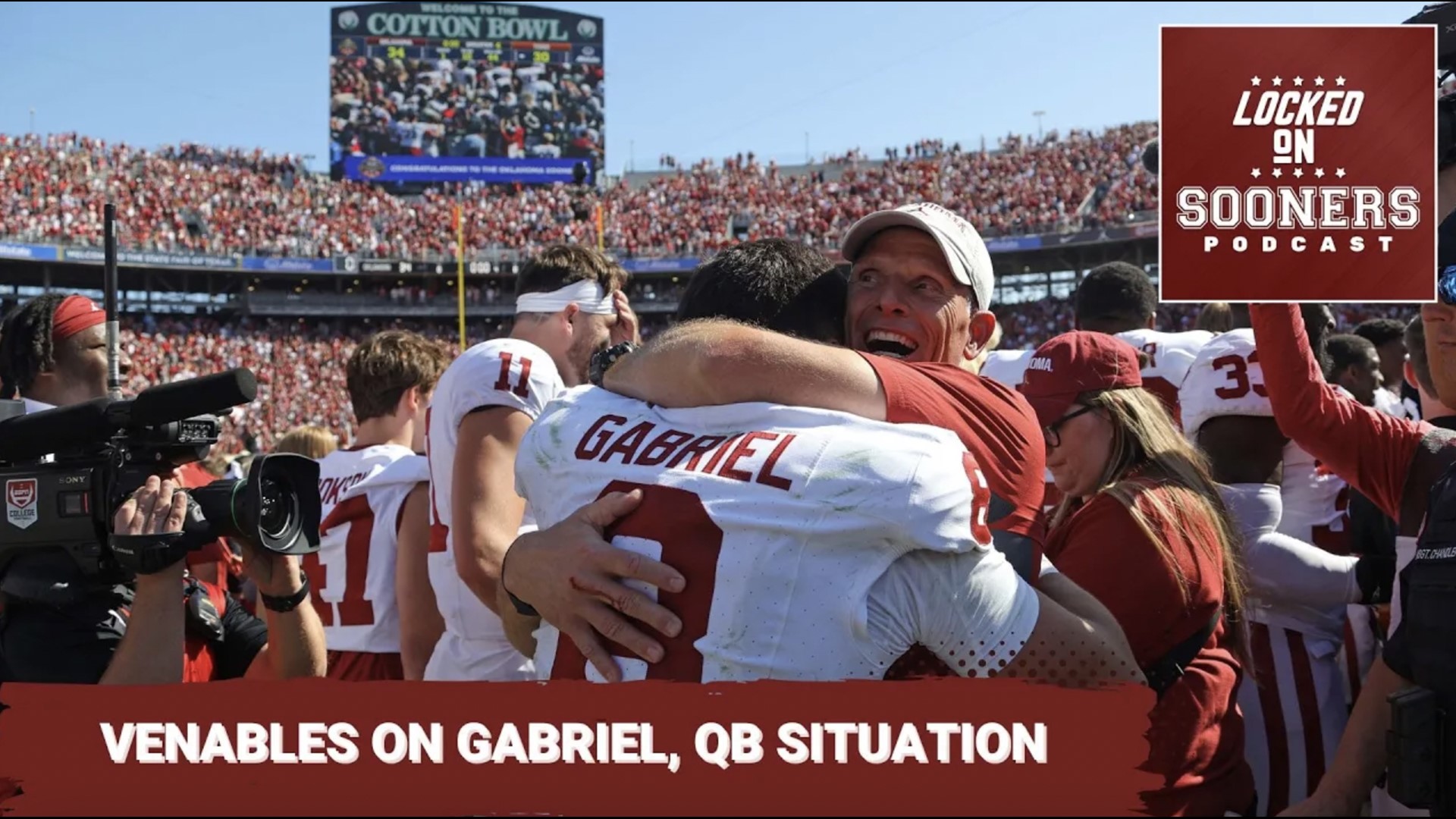 Meeting with the media, Sooners head coach Brent Venables shares his thoughts on Dillon Gabriel to the transfer portal & what it might mean for Oklahoma's QB status