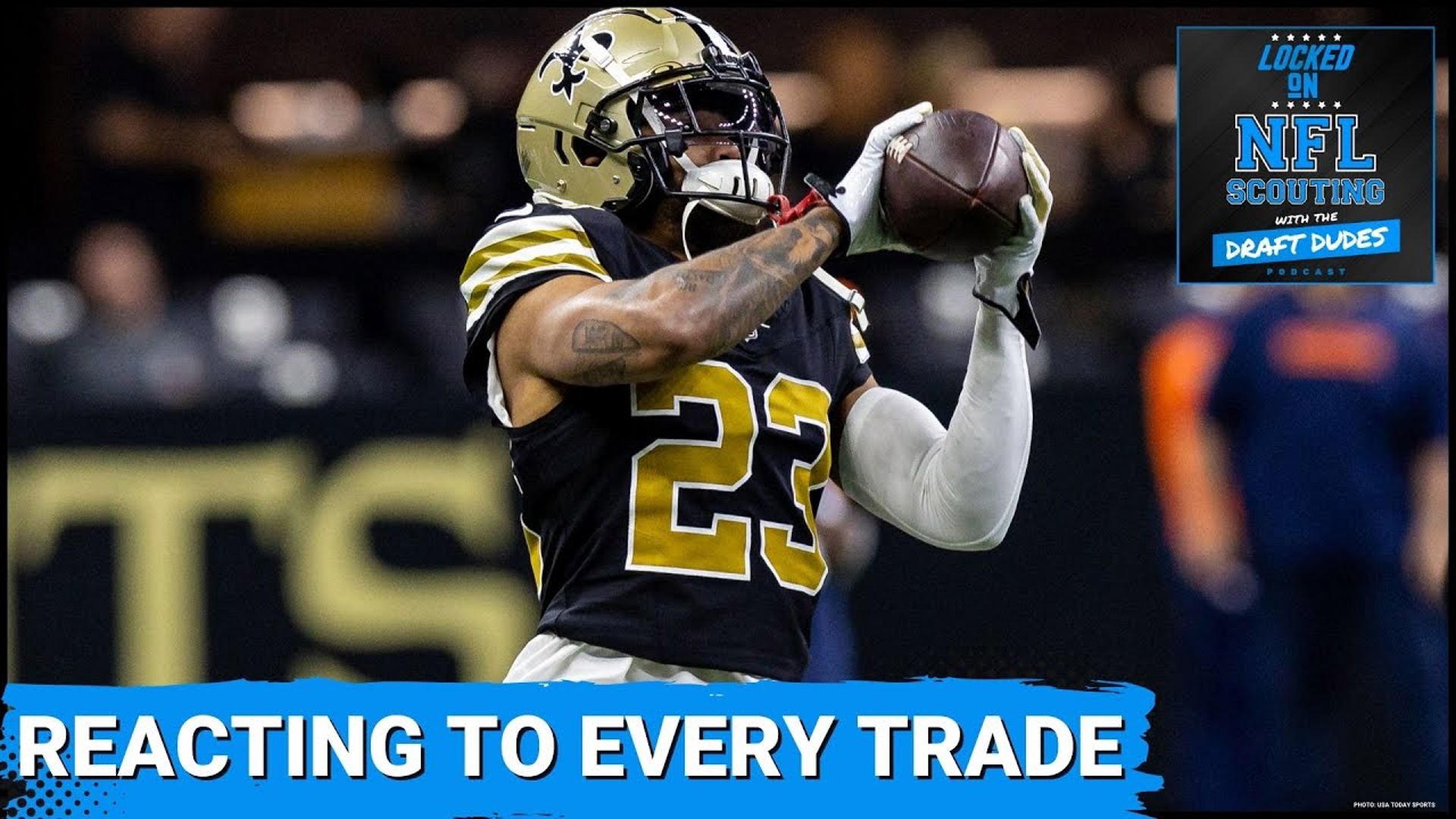 The NFL tradeline sparked several trades, including Marshon Lattimore and Za’Darius Smith finding new homes while the Pittsburgh Steelers made two moves.