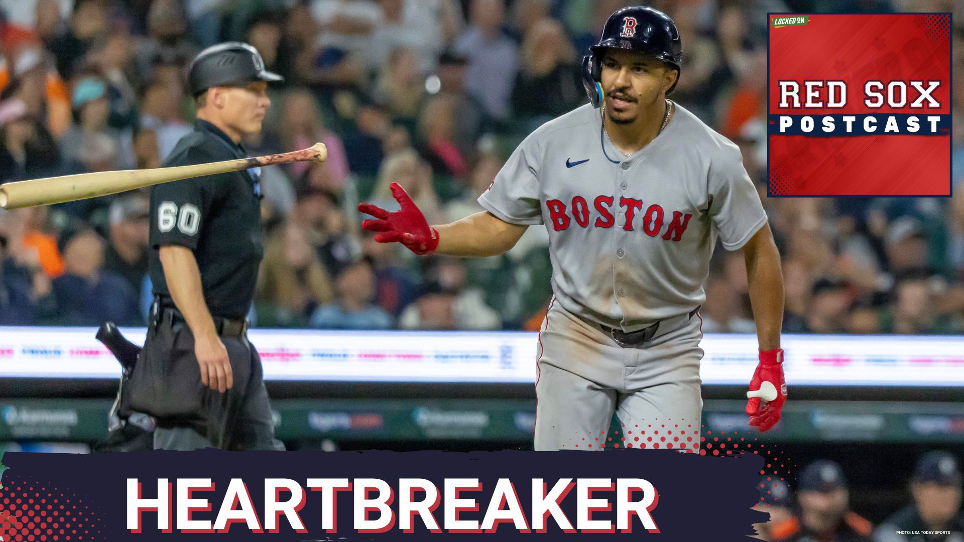 The Red Sox lost a heartbreaker in Detroit with Javier Baez hitting a game-winning, 3-run Home Run off of Greg Weissert. Tigers go for the Sweep Wednesday.