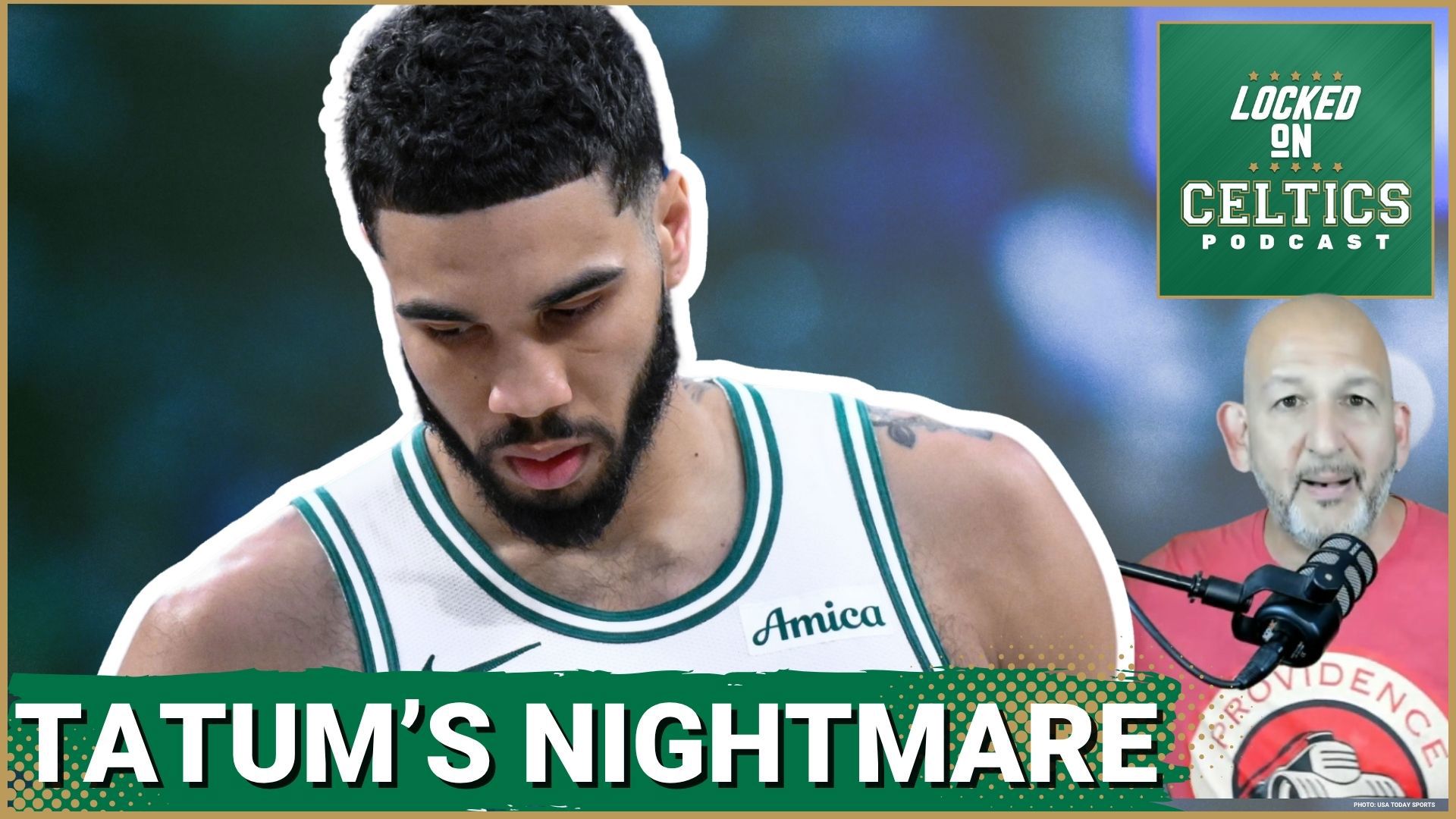 Celtics face uncertain future after Jayson Tatum's Achilles injury. Host analyzes timeline, team outlook, and rallies for Game 5 against Knicks despite 3-1 deficit.