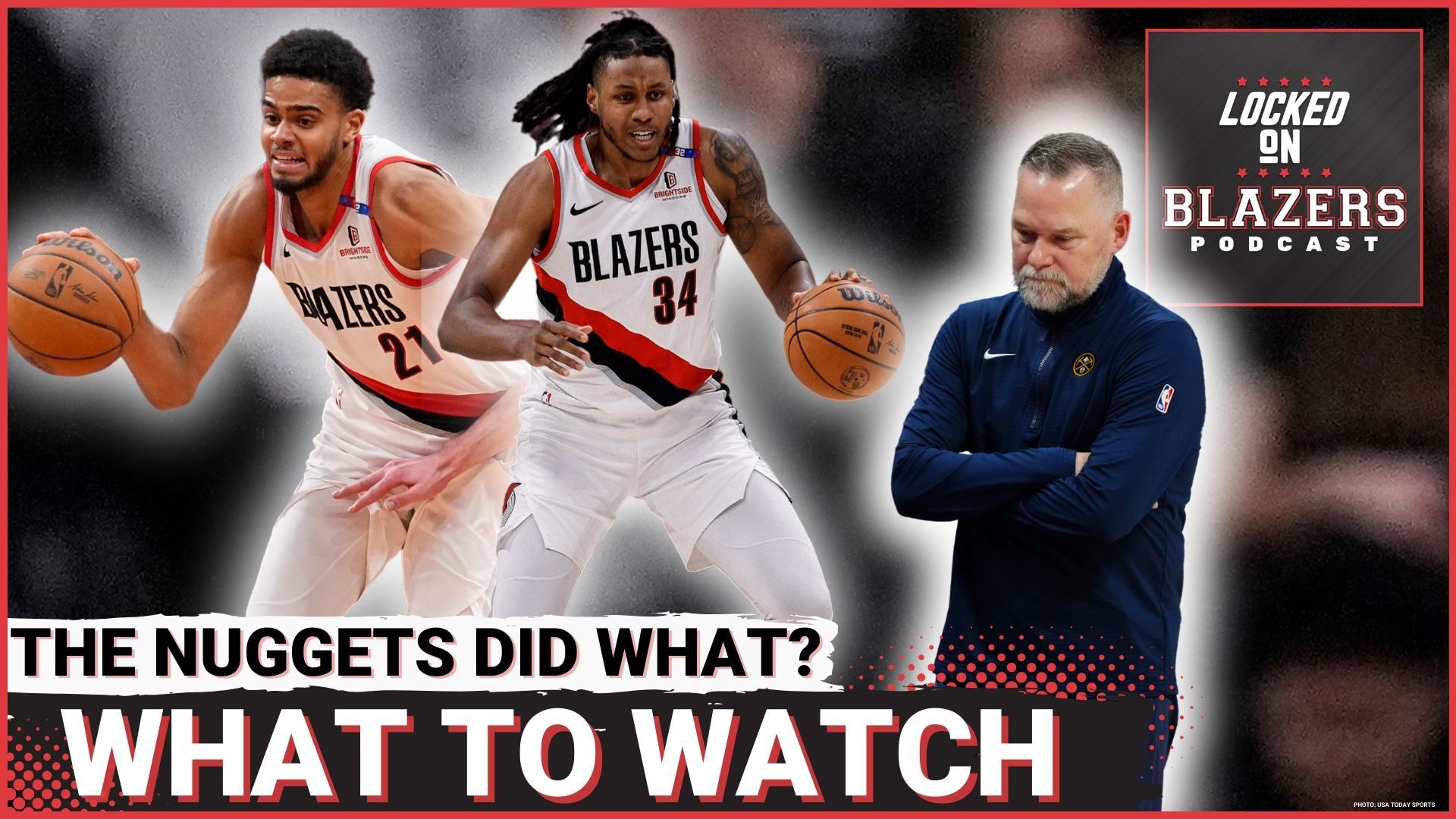 Another stunning late season coach firing. Is Michael Malone a possibility in Portland? Plus, what to watch from Rayan Rupert and Jabari Walker in the final 3 games