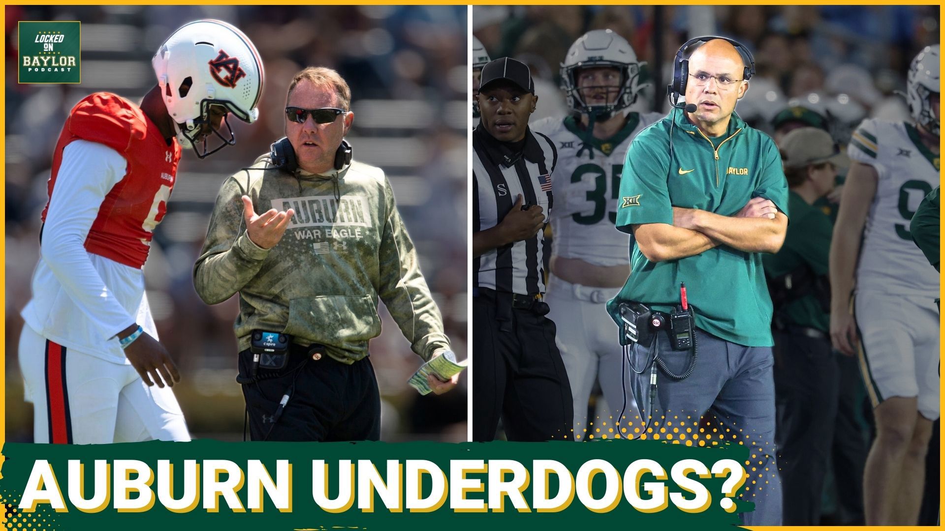 Baylor and Auburn will be the premiere game on the opening Friday night in college football, and it might well be the most crucial game on the Tigers' schedule!