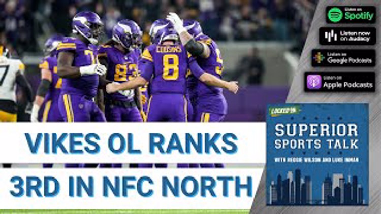 Minnesota Vikings Crack Top-20 In Offensive Line Rankings | Superior Sports Talk