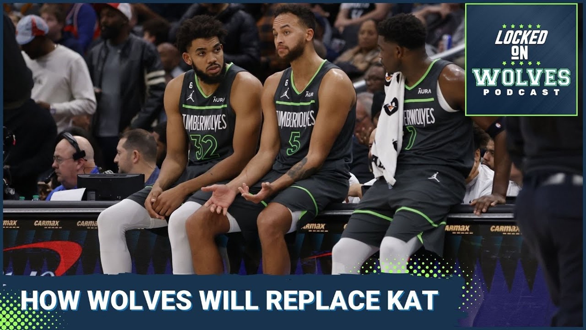 How the Timberwolves will fill Karl-Anthony Towns' minutes + Wolves' continued bad shooting luck