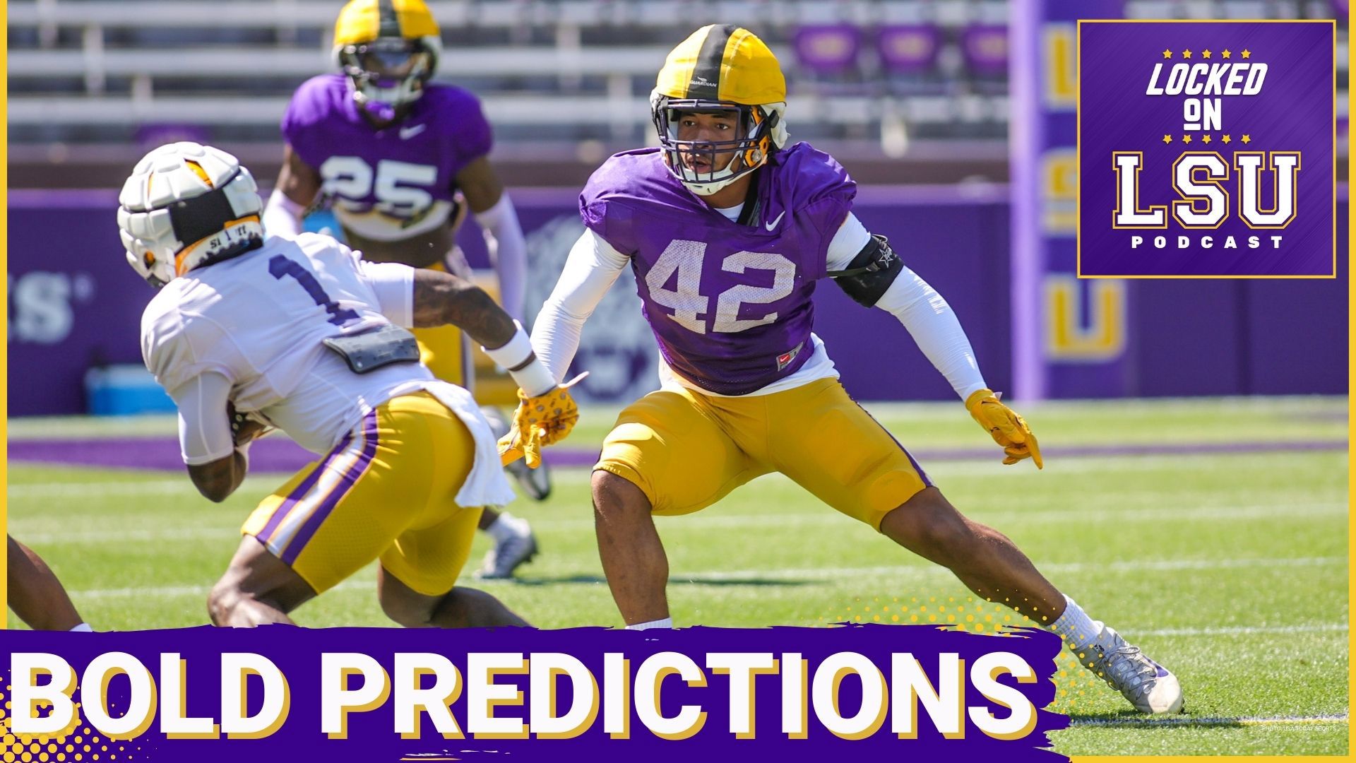 Now that LSU has set its roster for 2025, we make an early prediction of who will start for the Tigers against Clemson in Week 1. We also preview LSU vs. Grambling