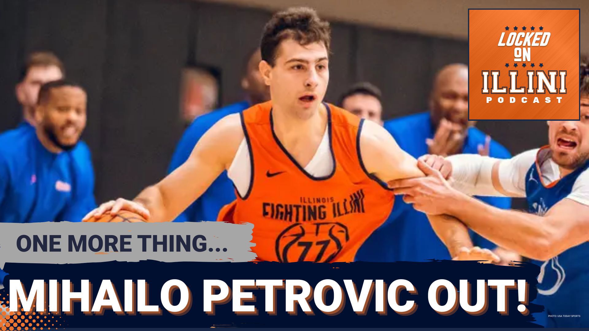 Breaking News: Jeff Goodman reports that Illinois guard Mihailo Petrovic will miss the season opener vs Jackson State.