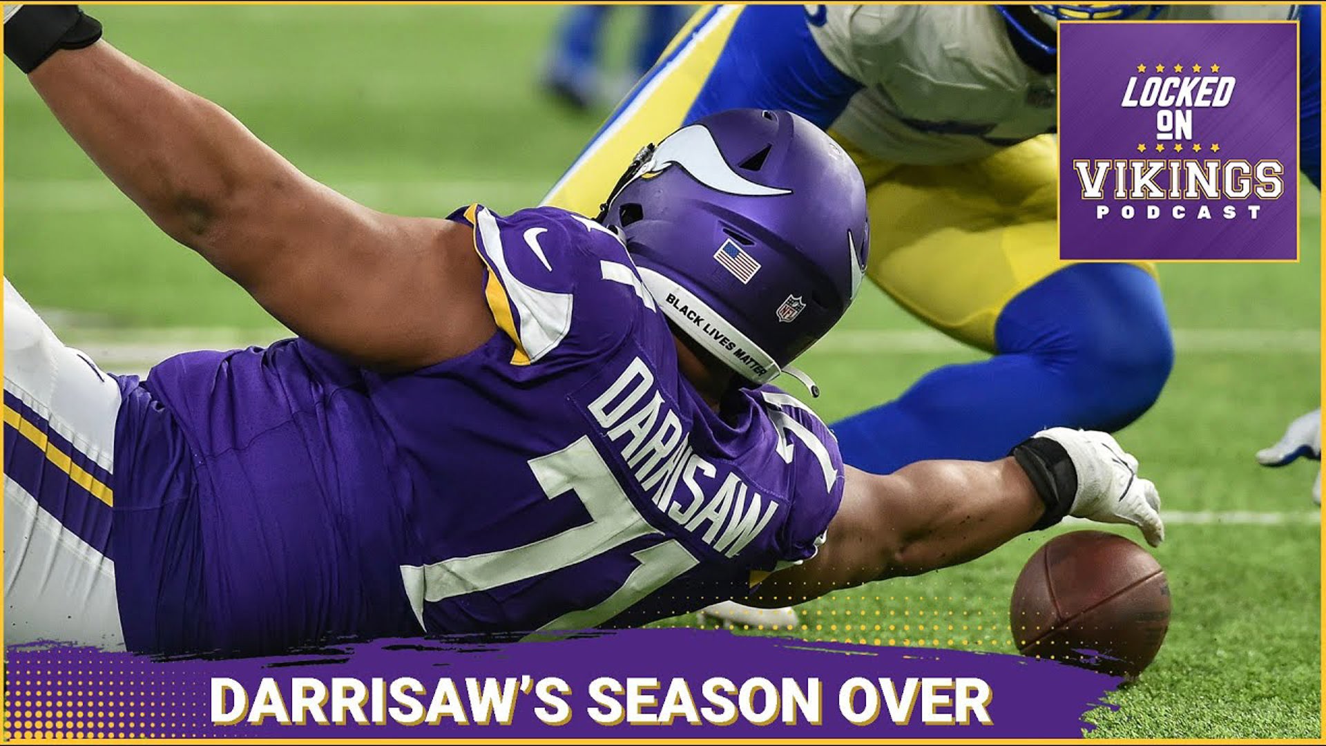 Christian Darrisaw OUT For The Year. What Now?