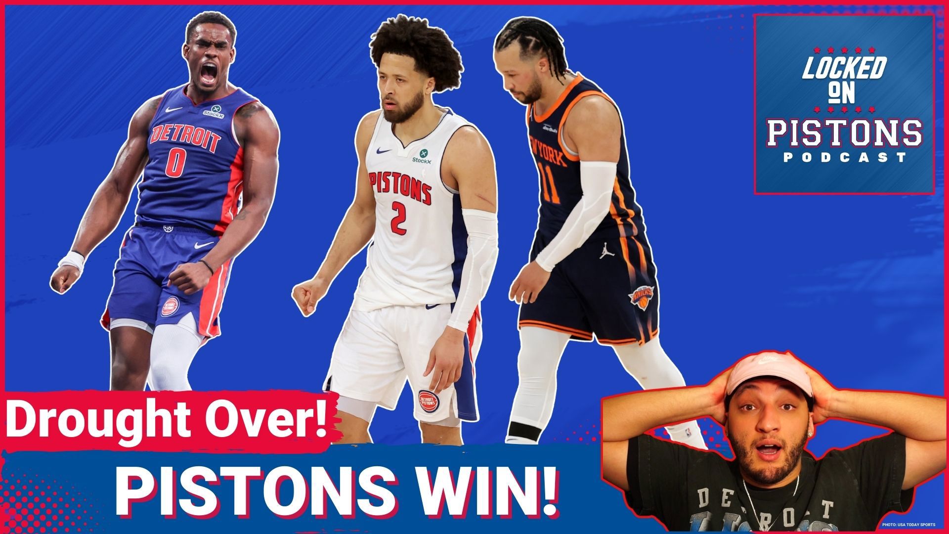 Detroit Pistons Break 17-Year Playoff Drought with Stunning Win Over New York Knicks.