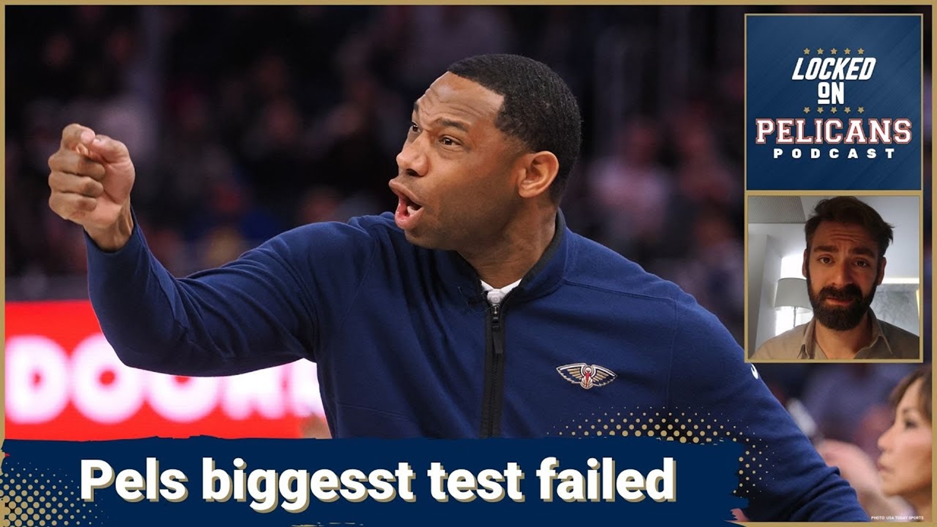 As the New Orleans Pelicans push towards the the NBA playoffs they failed their biggest test with a huge blown lead against the Golden State Warriors.