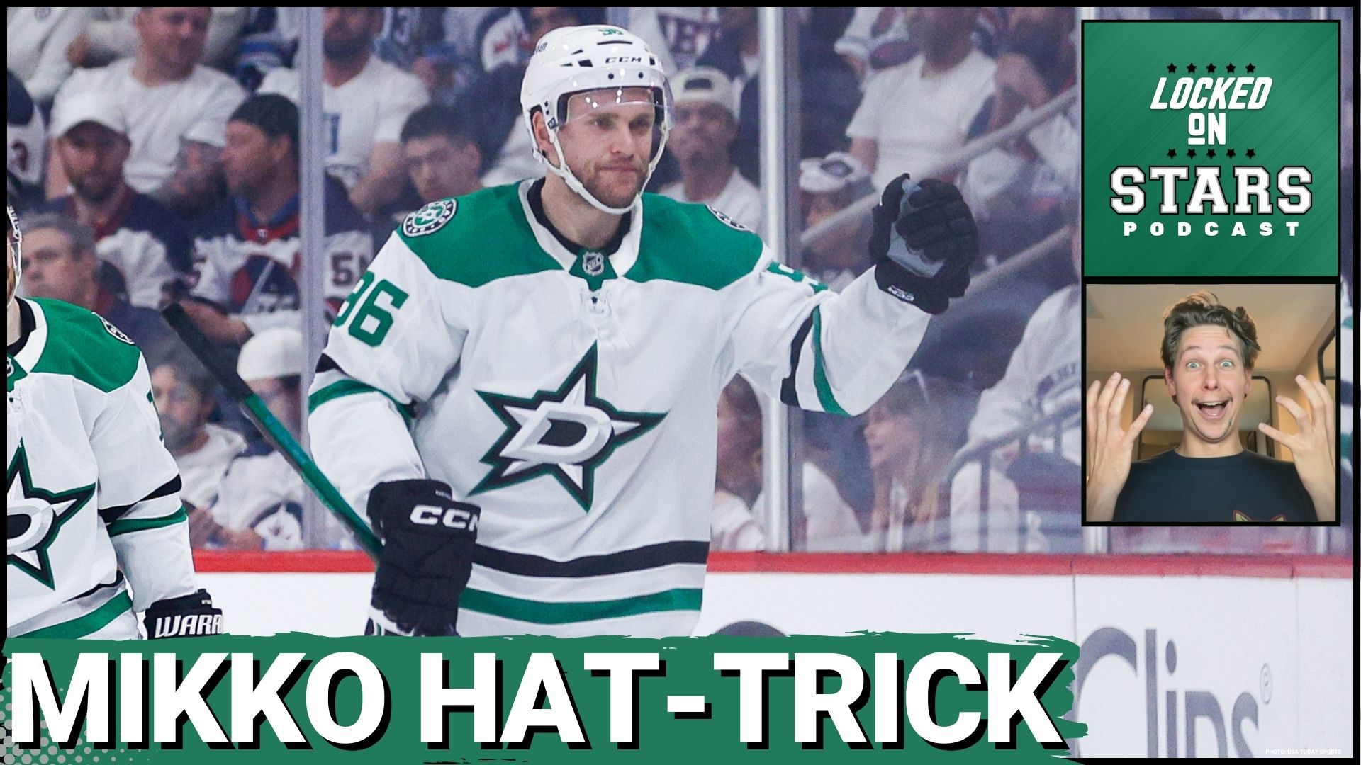 On today's episode of Locked On Stars, Joey Erickson reacts to the Stars 3-victory in Game 1 over the Jets!