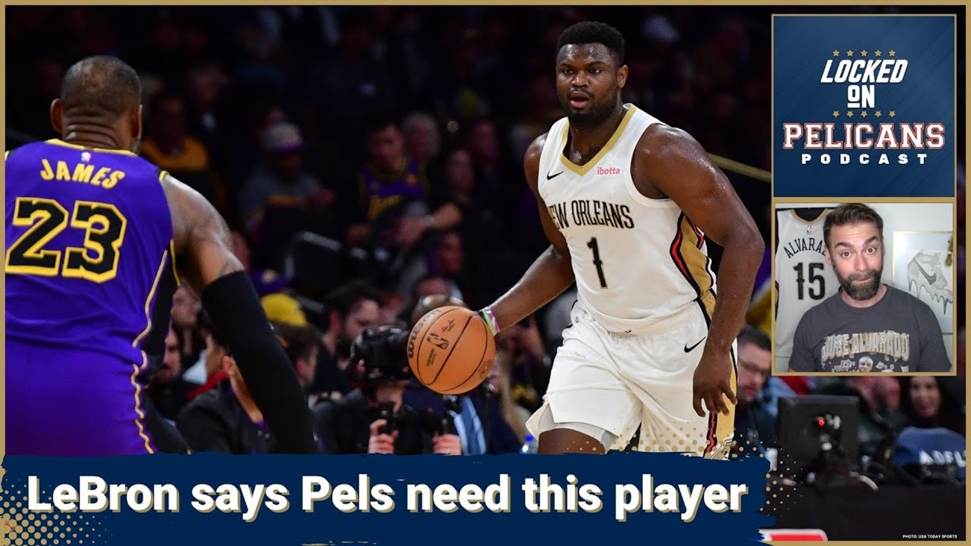 The New Orleans Pelicans are searching for answer on how to unlock the offense around Zion Williamson but LeBron James just gave the Pels some advice