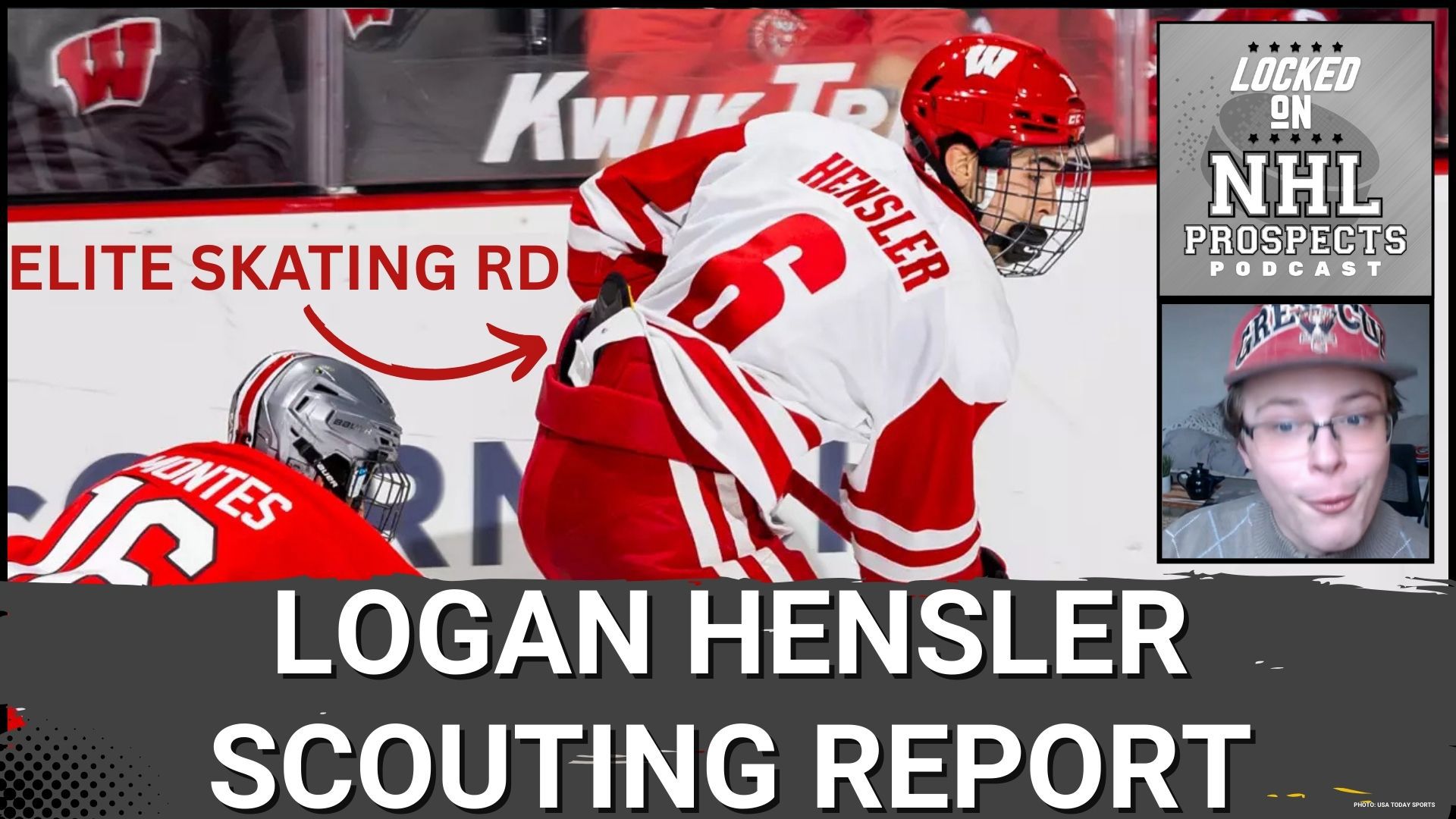 Breaking down the game of Logan Hensler, a two-way right-shot defenseman with elite mobility who has taken strides in his offensive game in recent months.