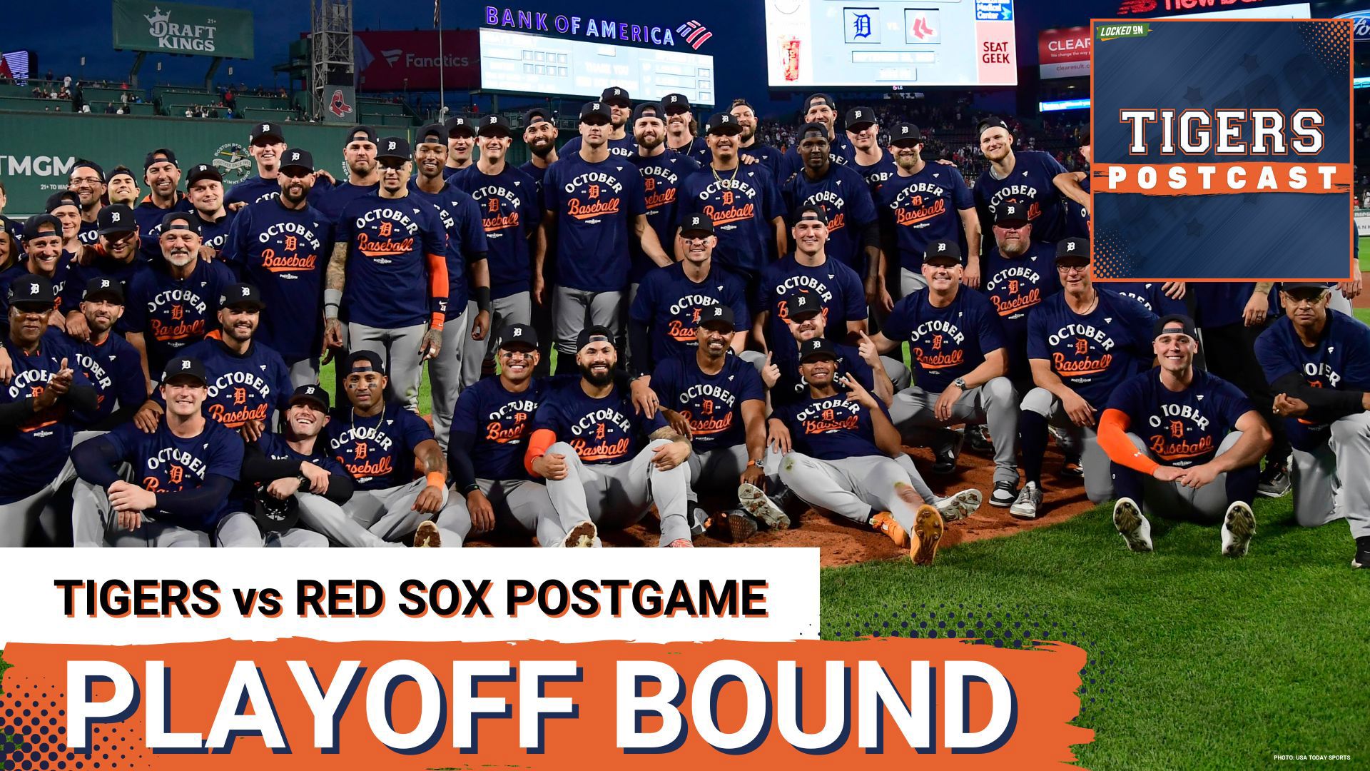 Detroit Tigers clinched a spot in the MLB playoffs with a 2-1 win over the Boston Red Sox at Fenway Park.