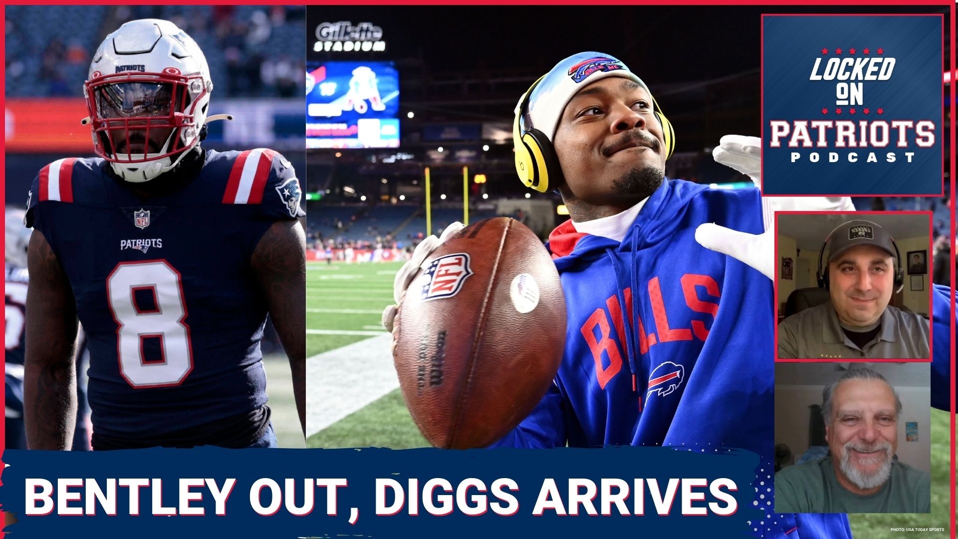 Explore the implications of Ja’Whaun Bentley's departure and Stefon Diggs' arrival, as host Mike D'Abate and guest analyst Steve Balestrieri dissect these decisions.