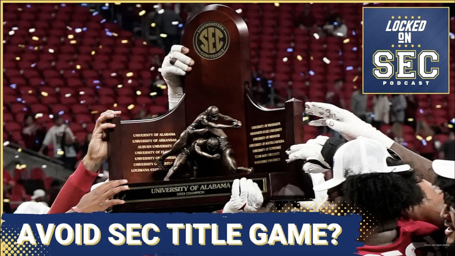 On today's show - Are SEC coaches avoiding the SEC Championship to secure a College Football Playoff spot?