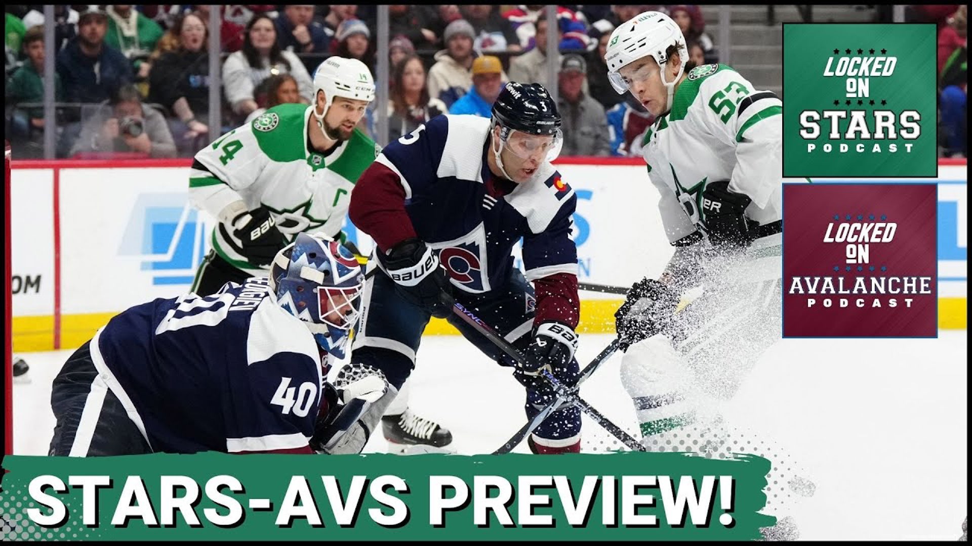 Joey from Locked On Stars and Chris from Locked On Avalanche discuss all things Stars and Avs